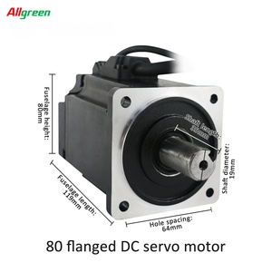 แรงดันไฟฟ้าต่ำ DC48V25A 3000RPM 1KW/1000W ชุดควบคุมเซอร์โวมอเตอร์ 3.2N.m ชุดไดรเวอร์เซอร์โวมอเตอร์ DC สำหรับเครื่องพิมพ์ 3D - Product Image 4