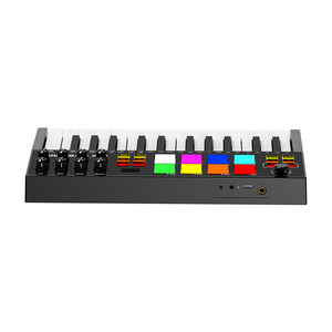 Konix colorido piano <span class=keywords><strong>MIDI</strong></span> Axiom 25 teclas USB arreglista teclado Drum Pad clave <span class=keywords><strong>Midi</strong></span> controlador teclado - Product Image 6