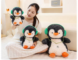 Juguete de Peluche de Pingüino Musical Personalizado al por Mayor, Animal de Peluche Eléctrico con Auriculares, Regalo Interactivo para Niños - Product Image 5
