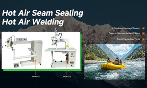 เครื่องซีลตะเข็บชุดป้องกันแบบใหม่พร้อม<span class=keywords><strong>ม</strong></span>อเตอร์ลมร้อนอุณหภู<span class=keywords><strong>ม</strong></span>ิสูงสำหรับโรงงานผลิตชิ้นส่วนเครื่องแต่งกาย - Product Image 3