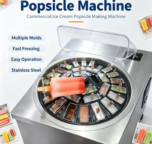 Máquina Comercial para Hacer Helados y Paletas de Hielo, 3000 Unidades/Día - Product Image 6
