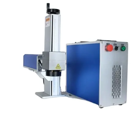 Lazer incisore Laser in fibra di metallo marcatura macchina prezzo 3D Raycus 20W 30W 50W 100W Raycus raffreddato ad aria 0.02mm