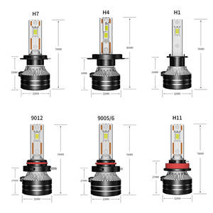 Q5 Super Bright H11 LED Phare 6000K Couleur Double Tube De Cuivre Nouvelle Voiture Laser H7 Ampoule Modifié H4 Intégré Phare Loin - Product Image 3