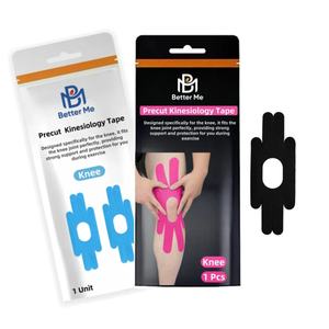 Bande de Kinésiologie Prédécoupée en Coton Personnalisée pour <span class=keywords><strong>Cheville</strong></span> et Visage, Soulagement des Douleurs Musculaires et Soutien Articulaire - Product Image 2