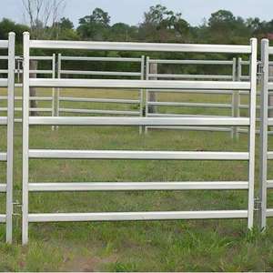 Painéis de Gado para Pecuária por Atacado/Painéis de Curral Cerca de Fazenda/Sistema de Pátio Portátil para Ovelhas/Painéis e Portões de Curral para Cavalos - Product Image 2