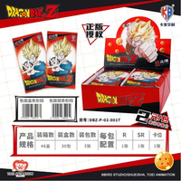 48 cajas Kabao Dragon CCG Ball Cards Shiny Son Goku Vegeta Anime Trading Battle Booster juego niños colección tarjeta regalo juguete