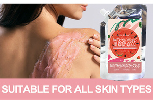 Herbicos Private Label ODM Vitamine C Corps Gommage Crème Cosmétiques Blanchiment Effets Lissants Vente En Gros Soins <span class=keywords><strong>De</strong></span> <span class=keywords><strong>La</strong></span> Peau Produit <span class=keywords><strong>De</strong></span> Beauté - Product Image 4