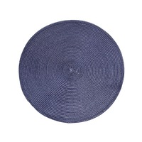 Set de table en PP couleur unie 38 cm, résistant à la chaleur, biodégradable, style européen, pour table basse et fruits, exclusivité transfrontalière