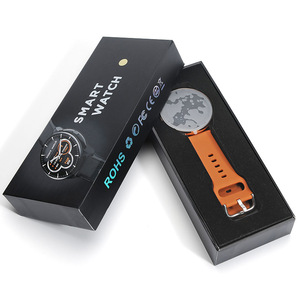 Caja de reloj de embalaje de cartón con logotipo personalizado de gama alta, papel de regalo con ranura, cajas rígidas de lujo, cartón personalizado, se aceptan <span class=keywords><strong>15</strong></span> días - Product Image 2