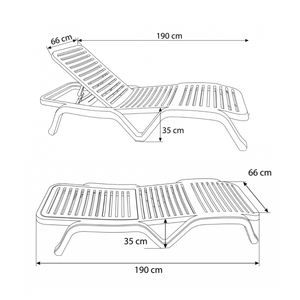 Sillas de playa apilables de fábrica, sillas resistentes para uso comercial, muebles de exterior para hoteles, precio al por mayor. - Product Image 2
