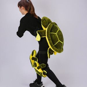 แผ่นรองเข่าและสะโพกป้องกันการกระแทก <span class=keywords><strong>รูป</strong></span>เต่าน่ารัก บรรจุใยฝ้าย PP นุ่มพิเศษ สำหรับเล่นสเก็ตบอร์ดและสโนว์บอร์ด ขายส่ง - Product Image 1