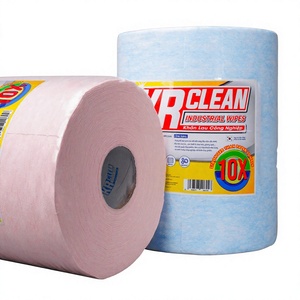ผ้าเช็ดทำความสะอาดอุตสาหกรรมแบบม้วน KRCLEAN ผลิตในเวียดนาม รับผลิตแบบ ODM/OEM ขนาด 30x30 ซม. 320 แผ่น ผลิตจากวัสดุไม่ถักทอ เป็นมิตรต่อสิ่งแวดล้อม - Product Image 1