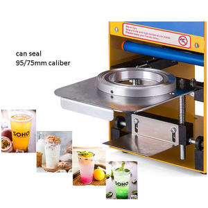 Máquina Semiautomática ZY-ZF07 para Llenado y Sellado de Vasos de Plástico para Helado Líquido, Equipo para Té con Leche - Product Image 4