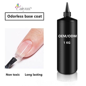 Super Shine Mẫu Miễn Phí Nhãn Hiệu Riêng 1Kg Uv Gel Nail Polish Cơ Sở Coat - Product Image 5