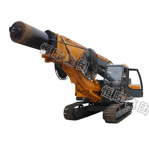 เครื่องตอกเสาเข็มแบบหมุนติดตั้งบนรถตีนตะขาบ ขนาด 1500 มม. พร้อมแท่นขุดเจาะ ราคา - Product Image 2