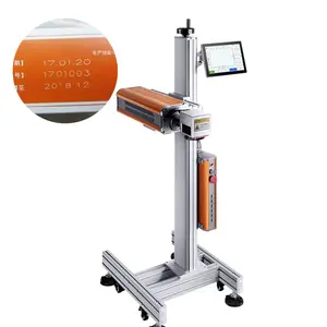 Macchina per marcatura Laser 20w 30w 50w fibra Co2 Uv Online volante macchina da stampa per incisione Laser prezzo