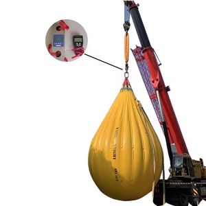 Sacs d'eau lestés en PVC pour test de grue 40T, livraison rapide, en vente - Product Image 6