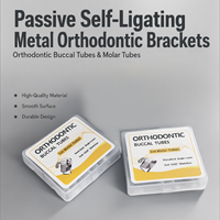 Tubes molaires orthodontiques, tubes buccaux Roth MBT, fente 0.022, accessoires dentaires pour appareils dentaires adhésifs