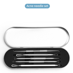 Chuyên Nghiệp 5 Cái Thép Không Gỉ Mụn Nhọt Và Off Remover Set Mụn Extractor Tool Comedones Extractor Acen Needle Set - Product Image 2