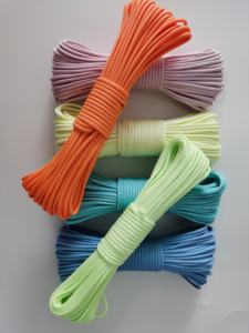 Made in china parachute cord uses crafts glow in the dark paracord rope - Product Image 4