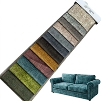 Tissu en velours hollandais imprimé 100 % polyester tricoté, doux, pour canapé, collection 2026, idéal pour la décoration intérieure