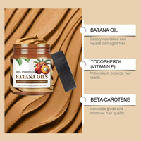 Beurre capillaire réparateur hydratant 100% non raffiné de marque privée huile de batana naturelle pour la repousse des cheveux et renforcer