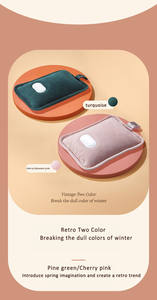 ถุงน้ำร้อนแบบพกพาที่ใช้ในครัวเรือนพร้อมจอแสดงผลที่ชาร์จซึ่งสามารถใช้เป็นเครื่องอุ่นมือและขวดเก็บความร้อนไฟฟ้าได้ - Product Image 6