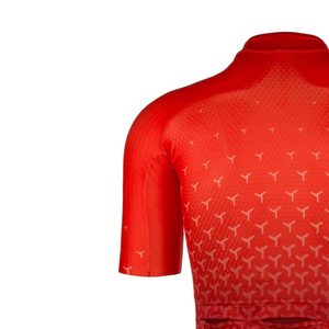 Vêtements de sport légers et respirants pour le cyclisme sur route, l'entraînement et les sorties en vélo, maillot de cyclisme personnalisé avec design d'équipe - Product Image 6