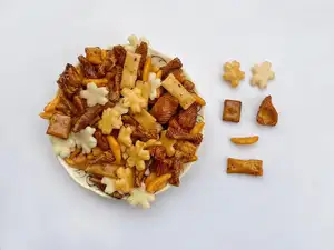 Japanse Rijst Cracker Snack Gezonde Graan Snack Voor Groothandel Soja Sause Crackers