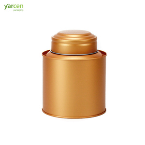 Tùy Chỉnh Kín Kín Vòm Đôi Nắp Tinplate Canister Cà Phê Kim Loại Hộp Trà Tròn Hộp Jar Dome Nắp <span class=keywords><strong>Tin</strong></span> Có Thể Với Nắp Bên Trong - Product Image 3