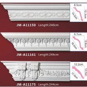 Di alta Qualità In Poliuretano Decorativa in plastica DELL'UNITÀ di elaborazione di soffitto angolo schiuma corona stampaggio impermeabile Balcone Balaustra - Product Image 4