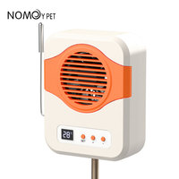 Ventilateur de chauffage et de refroidissement 2 en 1 pour reptiles, thermostat numérique, chauffage pour animaux de compagnie, coque ignifuge V0 pour lézard, gecko, dragon barbu