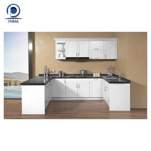 Ada dolap mobilyası ile Prima amerikan mutfak Modern mermer aksesuarları özelleştirilmiş mutfak dolabı - Product Image 1