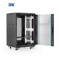 Bonne conception 600*800mm 18U 19 pouces armoires au sol serveur interrupteur rack réseau boîtiers produits en stock