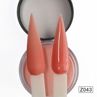 BIN Nouvelles Couleurs Acrylique Poudre Nude Rose Couverture Poudre Pour Nail Art