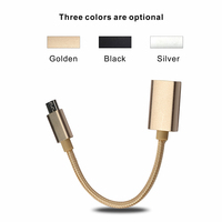 Cable Adaptador OTG USB 3.0 Hembra a Tipo C Micro USB 3.1 Macho para Android