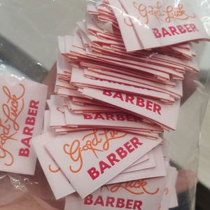 Fashion Design Apparel Textile Woven <b>Label</b> Center Fold Famous Cloth Brand <b>Name</b> Custom High Quality Woven Neck Tag <b>Labels</b> - Product Image 3