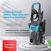 Nettoyeur haute pression électrique automatique pour usage domestique, machine de lavage de voiture, nettoyeur à jet, machine de nettoyage de vitres