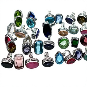 <b>Rings</b> Mix Lot, Mystery Pack of <b>Rings</b>, Gemstone <b>Rings</b>, Wholesale <b>Rings</b> Lot, Chunky <b>Rings</b>, <b>Statement</b> <b>Rings</b>, Vintage Look - Product Image 1