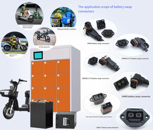 Xe điện sạc kết nối 2 + 1 + 7-Pin điện áp cao cắm năng lượng lưu trữ ổ cắm dây đồng Nylon IP68 không thấm nước - Product Image 4