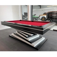 Table de Billard de Luxe Haut de Gamme avec Plateau en Ardoise, Design Moderne, Personnalisable en Usine – Vente Directe 7ft 8ft 9ft