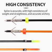 Flèche de pêche en fibre de verre Bowfishing Reel Broadheads Slingshot Catapult Kit Tir à l'arc Arc et Flèche Poisson Chasse Produits Dart