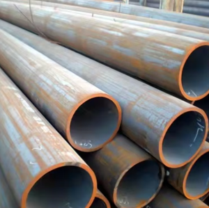 Tuyau en <span class=keywords><strong>acier</strong></span> sans soudure laminé à chaud ASTM Q235, <span class=keywords><strong>acier</strong></span> doux rond au carbone pour l'industrie pétrolière et les structures, avec service de soudage, certifié JIS - Product Image 3