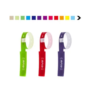 CMRFID benutzer definierte RFID Armband Armband em4100 125kHz Einweg-NFC-Armband Papier RFID Active Tickets Tag Inlay Sheet Armband