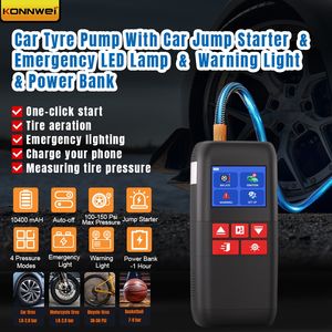 Konnwei Band Inflatie Tool Sa500 Auto Jump Starter 10400Mah Batterij Booster Met Led Zaklamp - Product Image 3