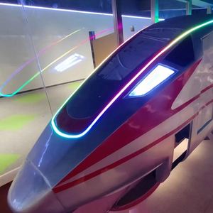 รถไฟฟ้ากลางแจ้งลดราคาพิเศษสำหรับเด็ก รถไฟสนุกสำหรับเด็กในสวนสนุกพร้อมราง - Product Image 1