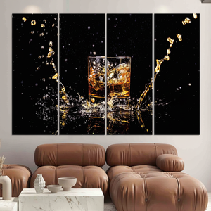 Printed <b>Canvas</b> Artwork: Modern <b>Wall</b> Art for Elegant Decor,SET OF 4 <b>CANVAS</b> - Product Image 3