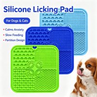Nouvel Arrivage Tapis de Léchage pour Chien en Silicone Écologique de Qualité Alimentaire, Étanche, avec Logo Personnalisé, Accessoire Gamelle pour Manger Lentement pour Petits Chiens