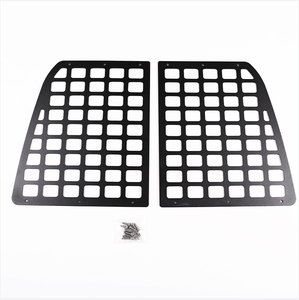 LUMA 2PCS Étagère de rangement en aluminium pour porte arrière, organiseur de grille pour porte intérieure de pick-up 4x4 2016-2023 - Product Image 4