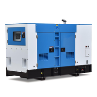 Générateur diesel silencieux à refroidissement par eau 15 kVA, 1500 tr/min, contrôle automatique de la tension, générateur silencieux
